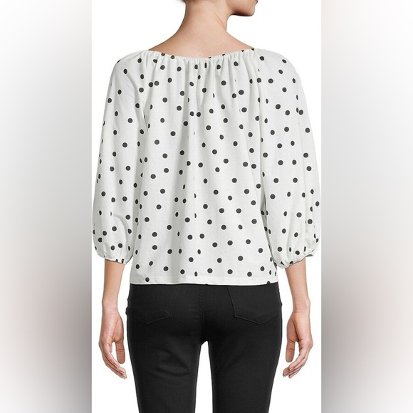 Premise Polka Dot Top Size L NWT - Picture 3 of 5